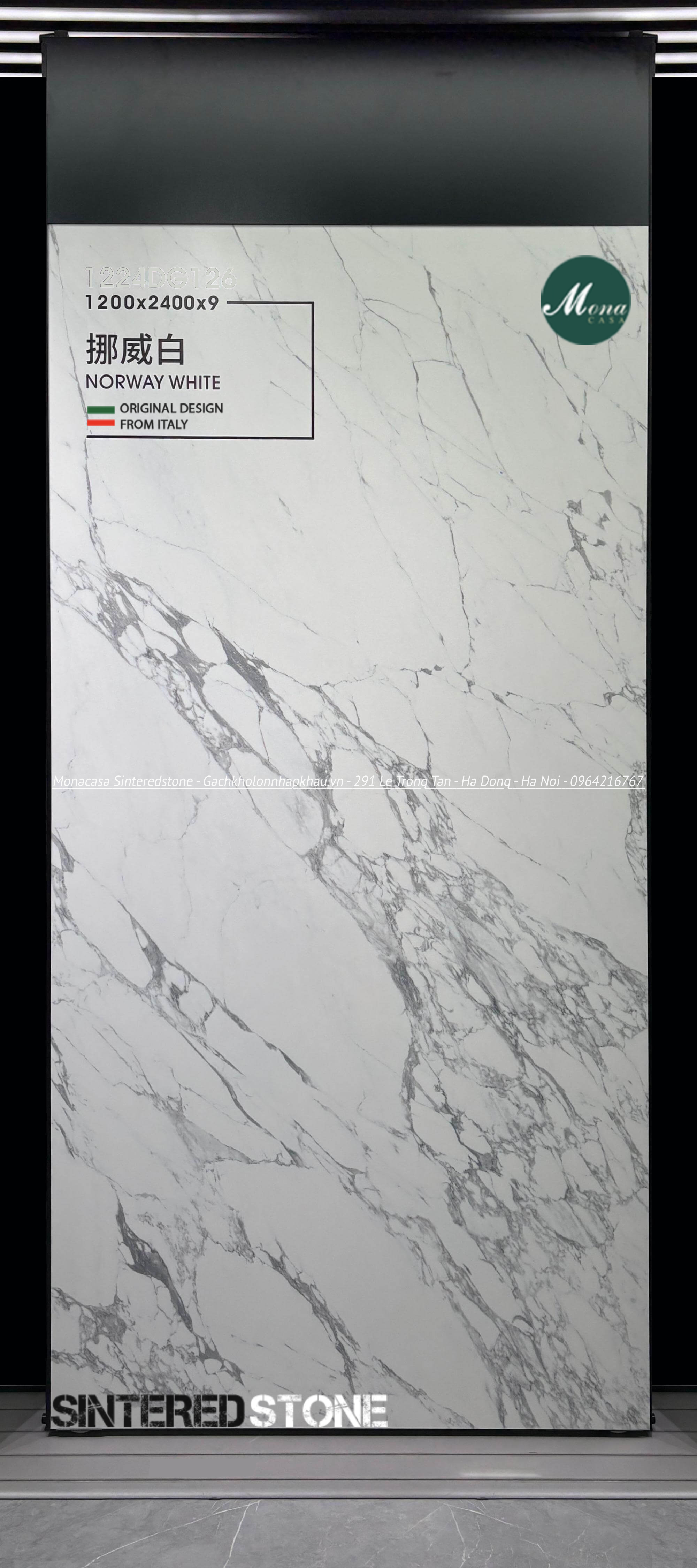 NORWAY WHITE 120x240