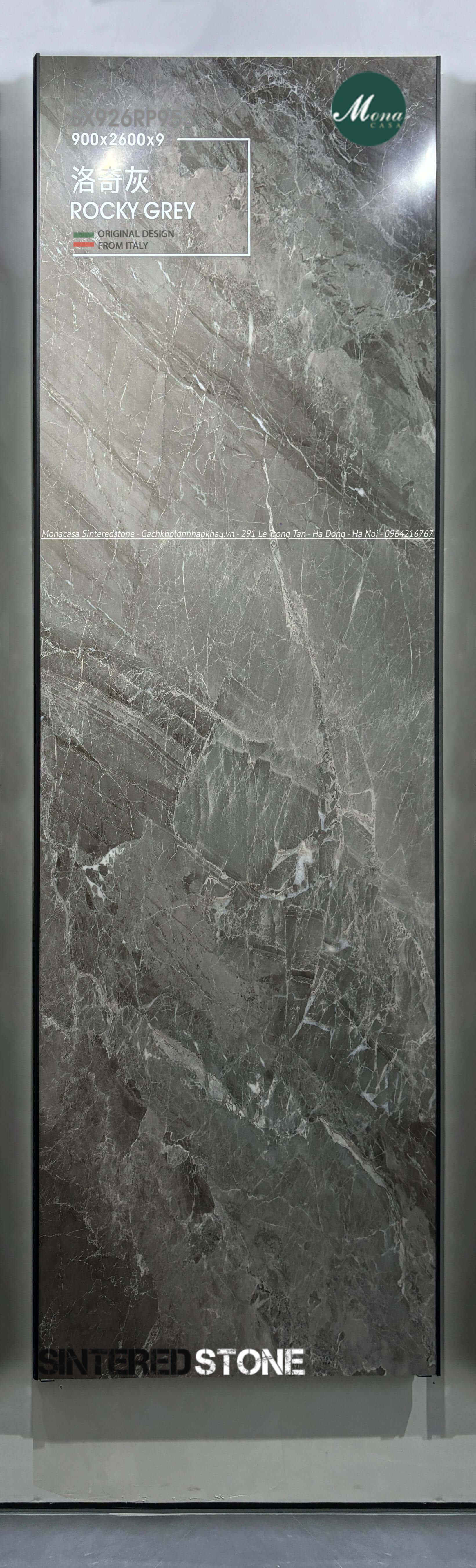 ROCKEY GREY 90x260