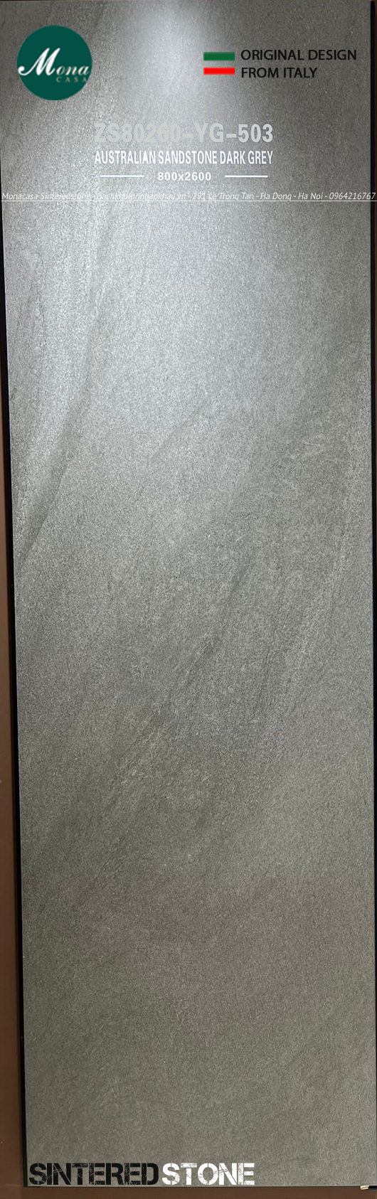 Australian Sandstone Dark Grey 80x260